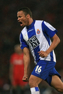 Espanyol Barcelona's Brazilian midfielde